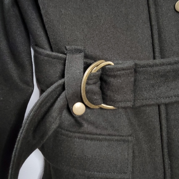 Cecil Gee Hunter Green Coat - Picture 7 of 13